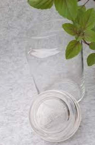 Fellabschnitt im Glas